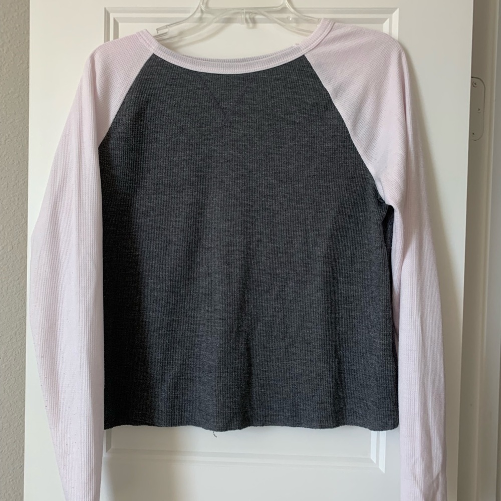 Relaxed fit baseball tee